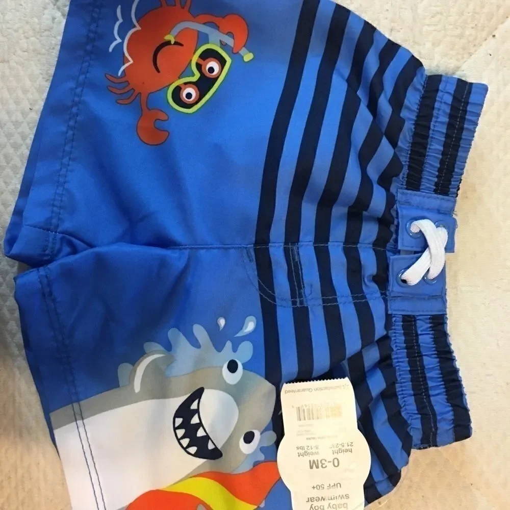 Wonder Nation Boys Swim Trunks NWT